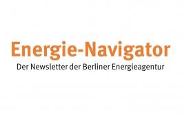 Energie-Navigator, der Newsletter der Berliner Energieagentur