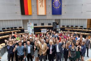 Jugend-Modellparlament für Klimaschutz- und Energiepolitik 2019, Foto: © Berliner Energieagentur, Dietmar Gust