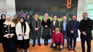 Algerische Delegation in der BEA 